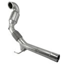 Bull-X Downpipe 3,5" für VW Polo 6C GTI, Audi A1 8X TFSI und Ibiza Cupra 6P 1.8TSI HGDPBX005-EG